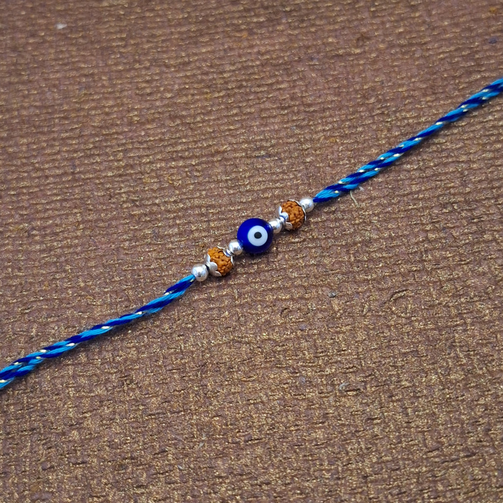 Evil Eye Rudraksh Rakhi