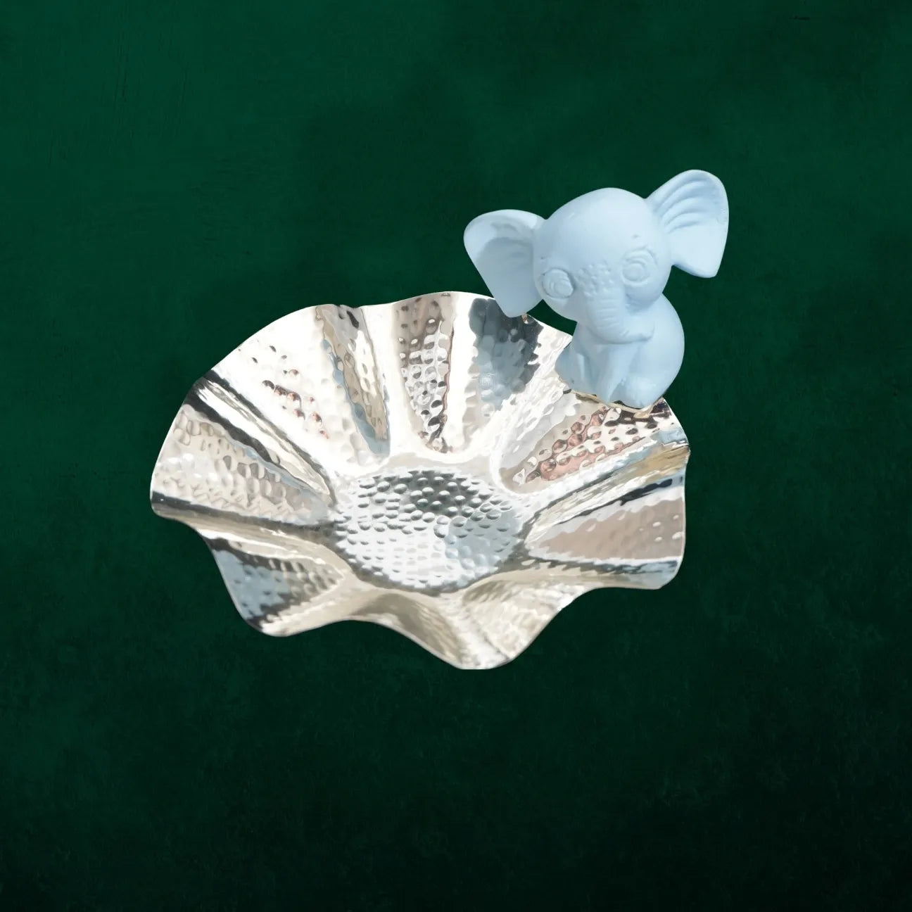 Elephant Accent Decorative Bowl
