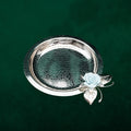 Rose Accent Decorative Serving Tray