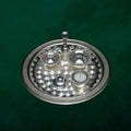Luxury Pooja Thali Set with Candle Holder