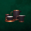 Luxury Matte Black Tea & Coffee Serving Set