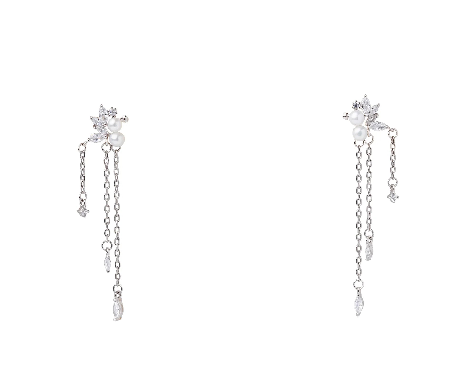 Keepsakes Pearl Cascade Drop Earrings