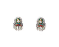 Roop Rangrez Kundan Bead Earrings