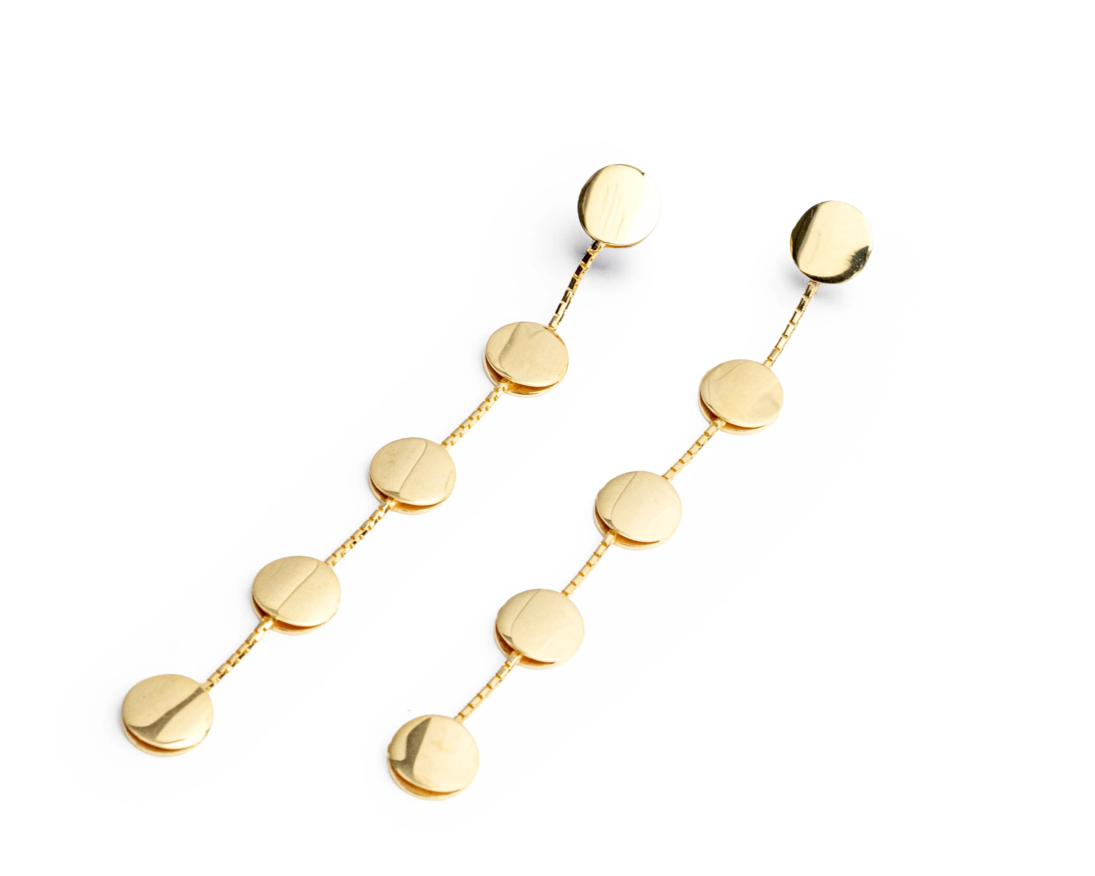 Keepsakes Solaris Cascade 925 Silver Drop Earrings