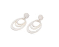 Keepsakes Interlocking Orbit Statement Earrings