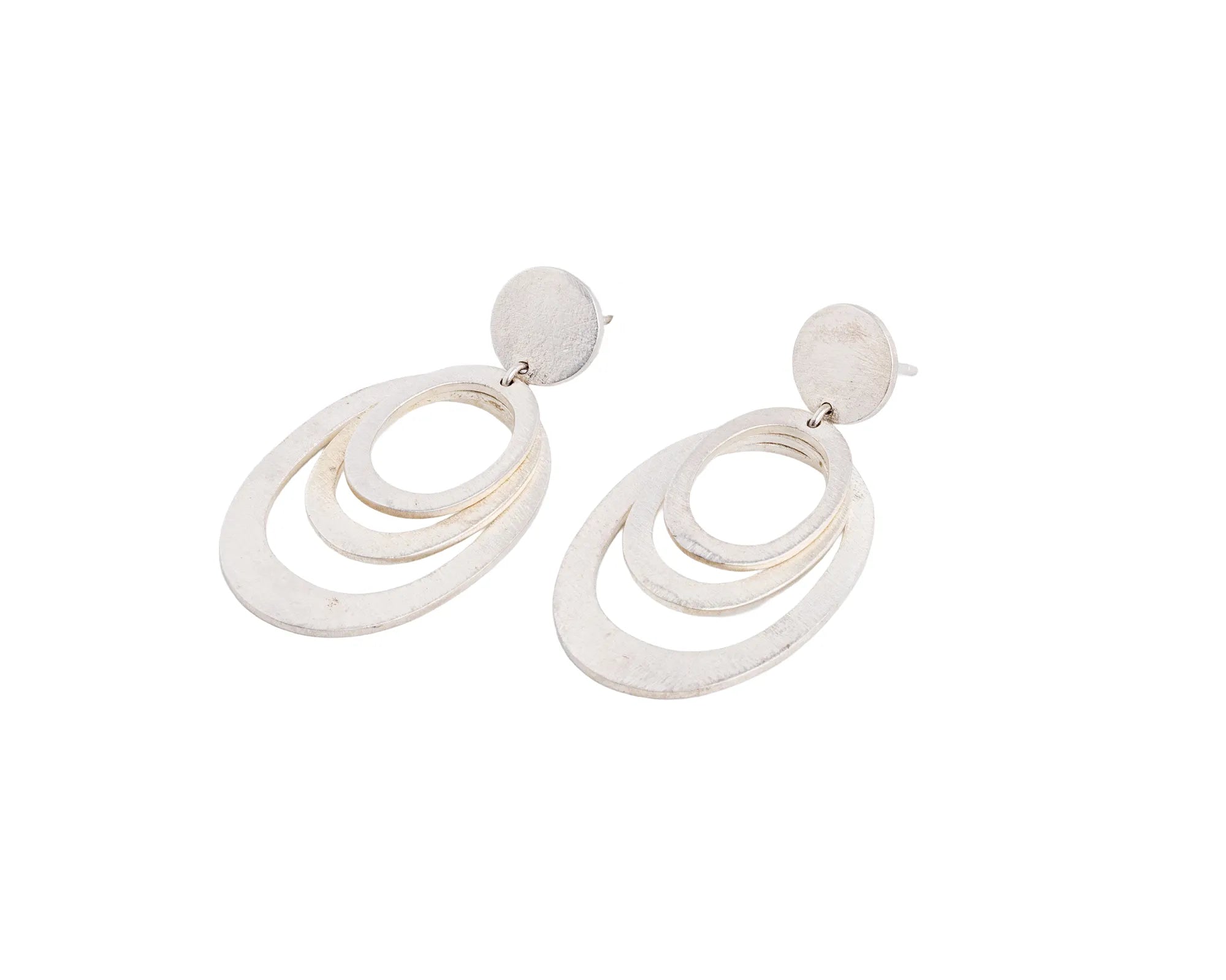 Keepsakes Interlocking Orbit Statement Earrings
