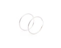 Keepsakes Classic 925 Silver Everyday Hoop Earrings