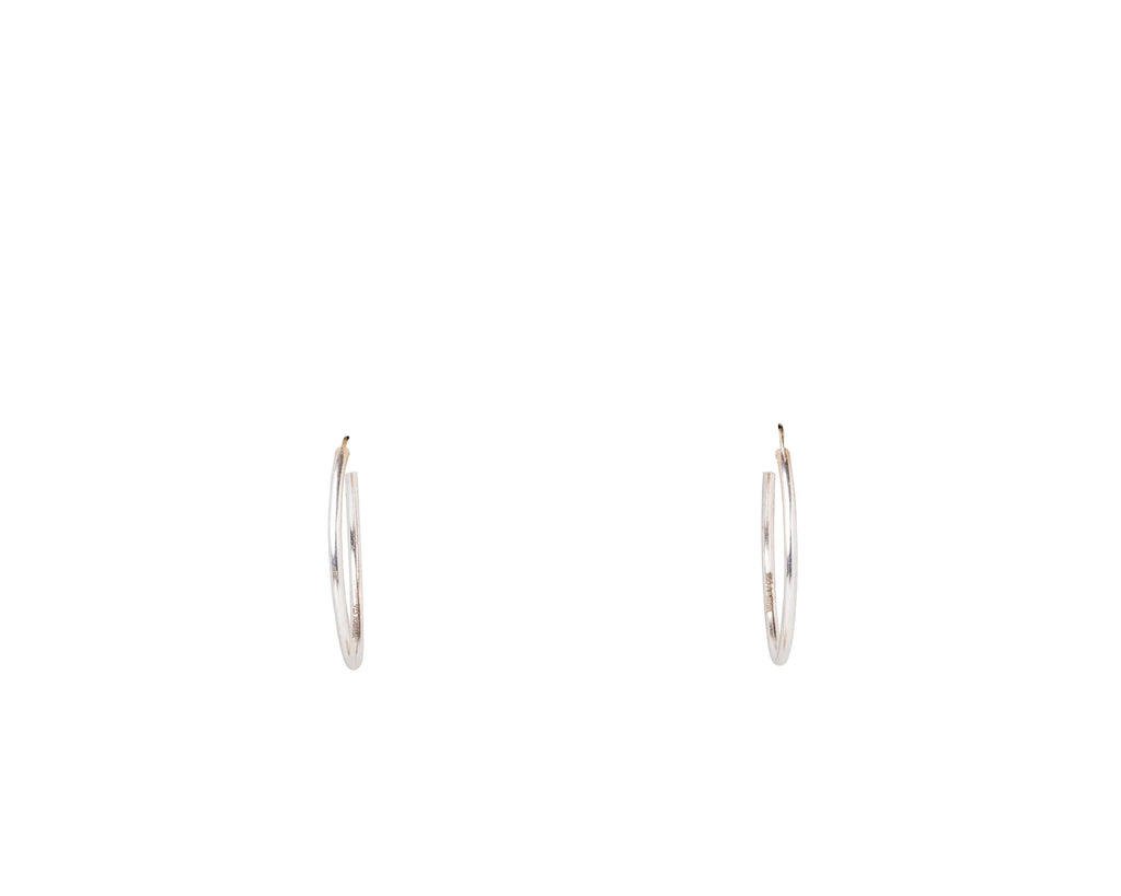 Keepsakes Classic 925 Silver Everyday Hoop Earrings