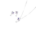 Keepsakes Pearl Blossom Pendant & Earring Set