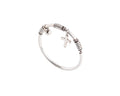 Keepsakes Faith Charm Silver Kada
