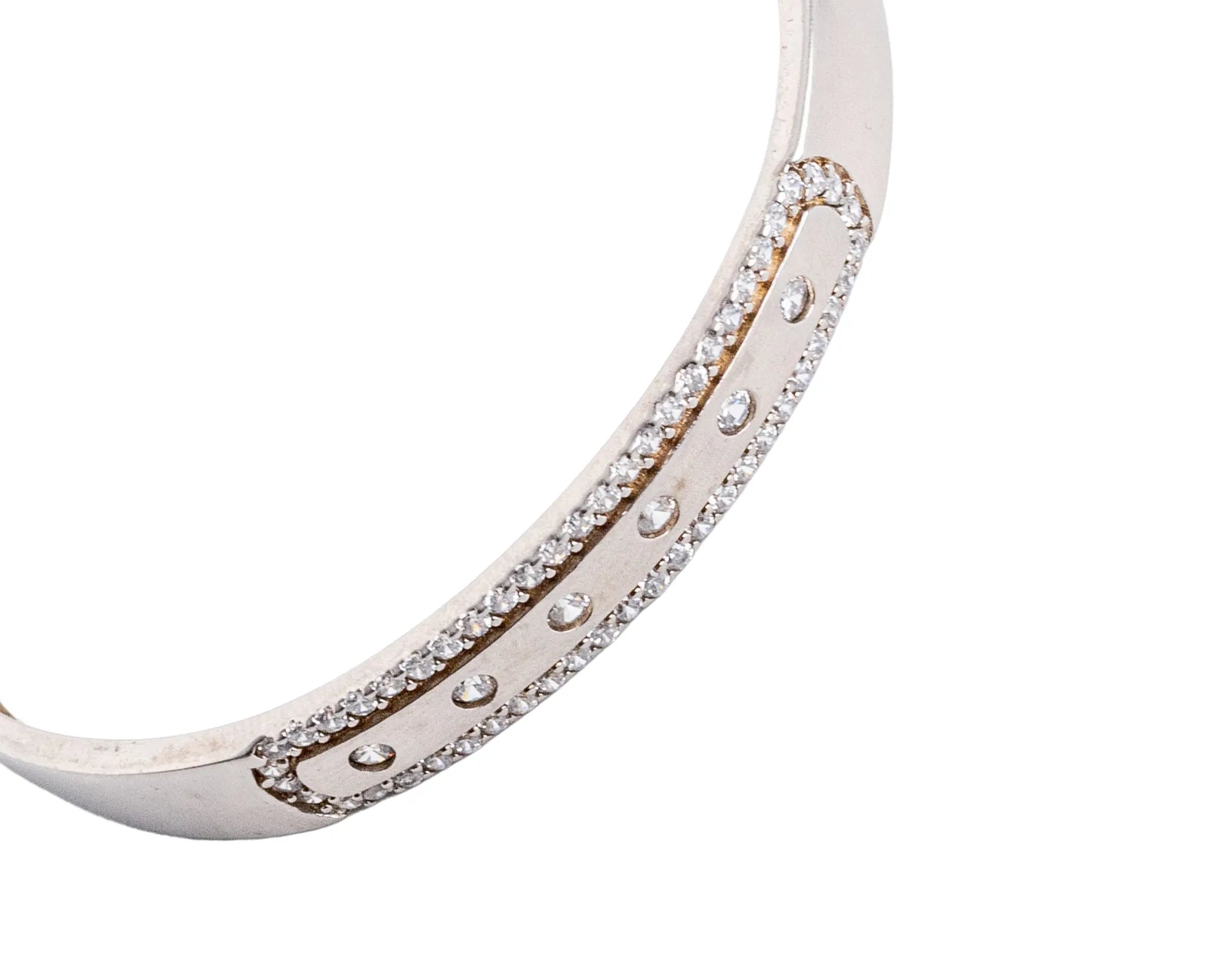 Keepsakes Radiant Openwork Silver Kada