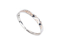 Keepsakes Geometric Sparkle Openable Silver Kada