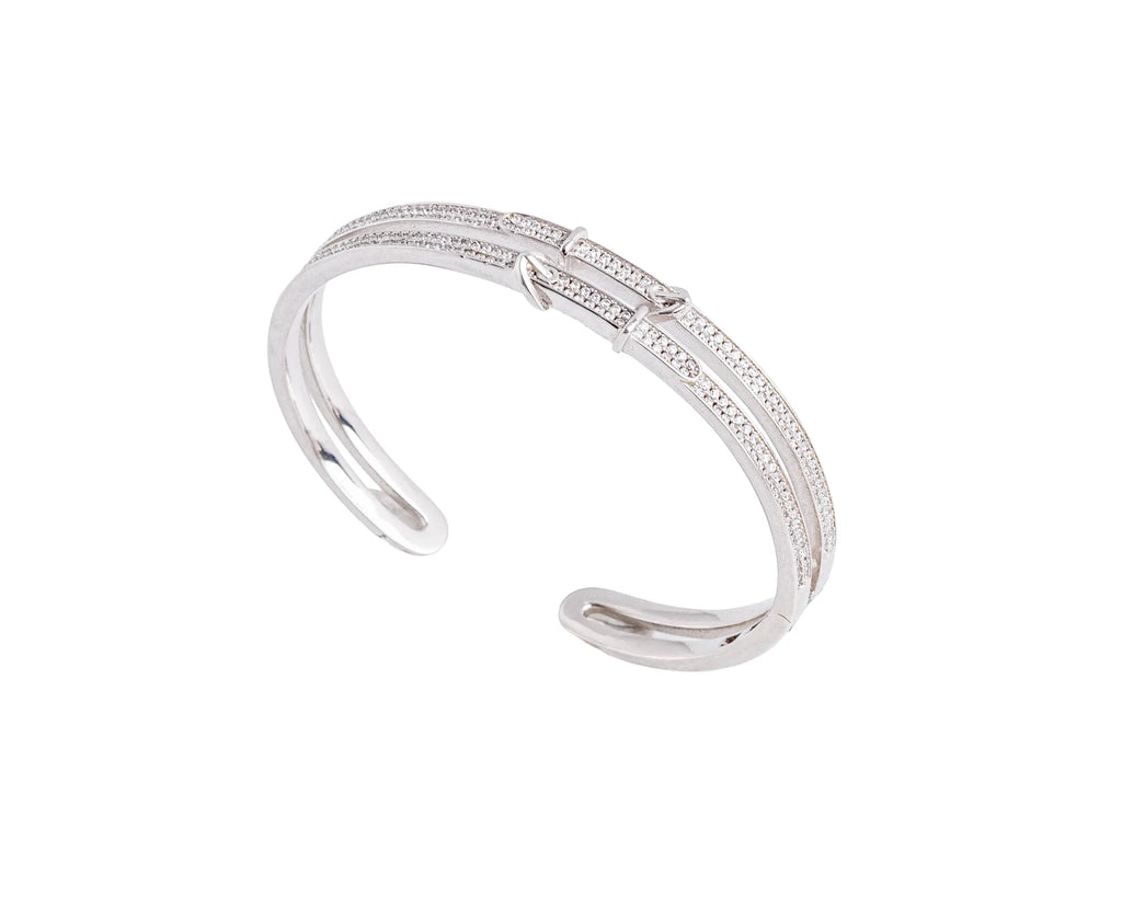 Keepsakes Infinity Grace Openable Silver Bracelet
