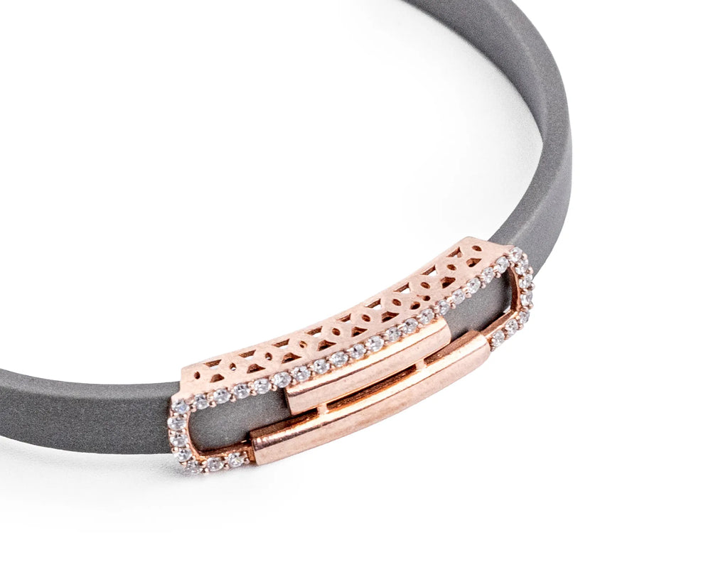 Keepsakes Modern Elegance Silicone Bracelet
