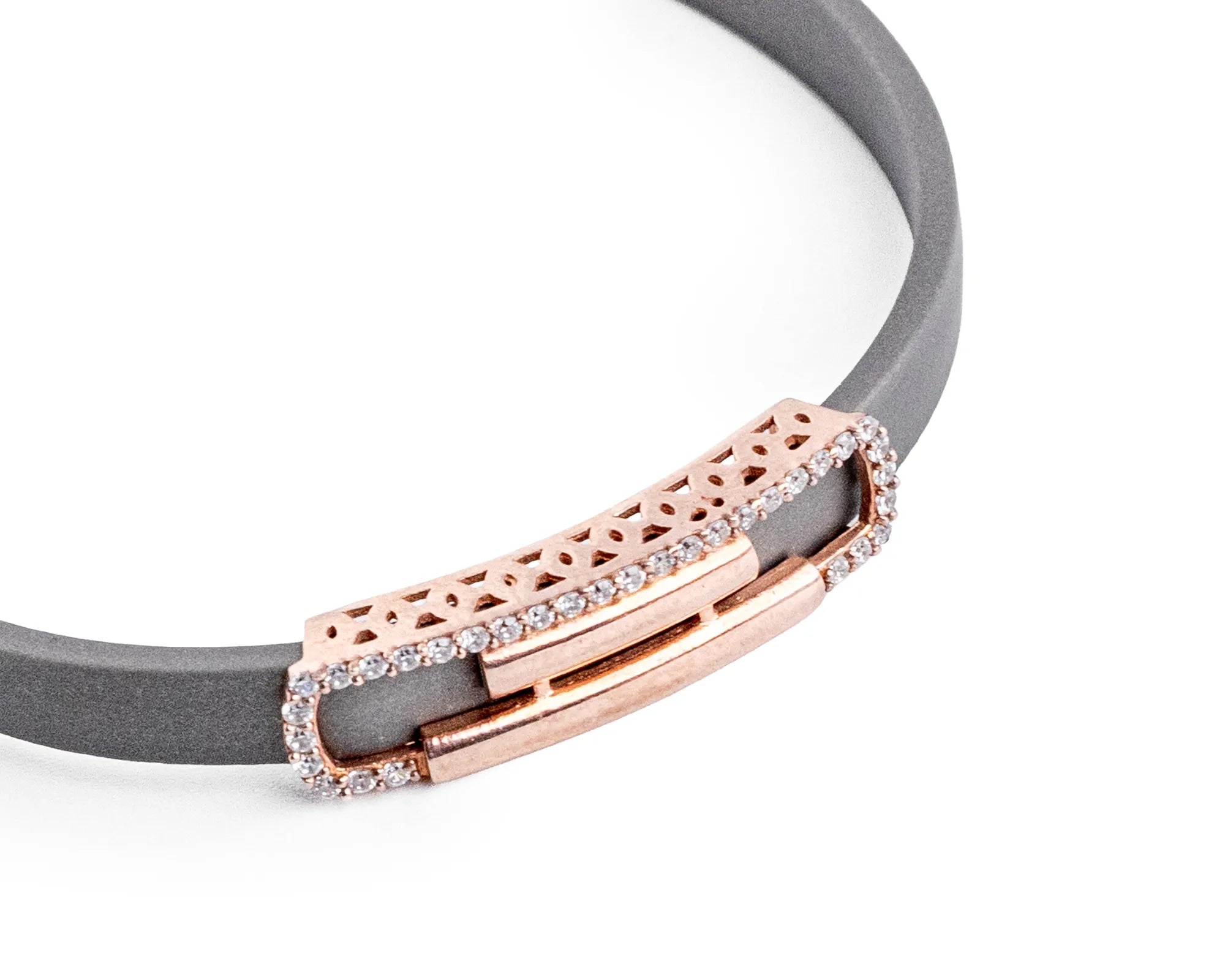 Keepsakes Modern Elegance Silicone Bracelet