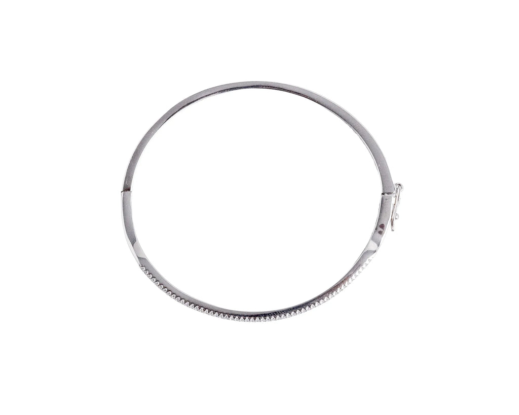 Keepsakes Spectrum Sparkle Openable Silver Bracelet