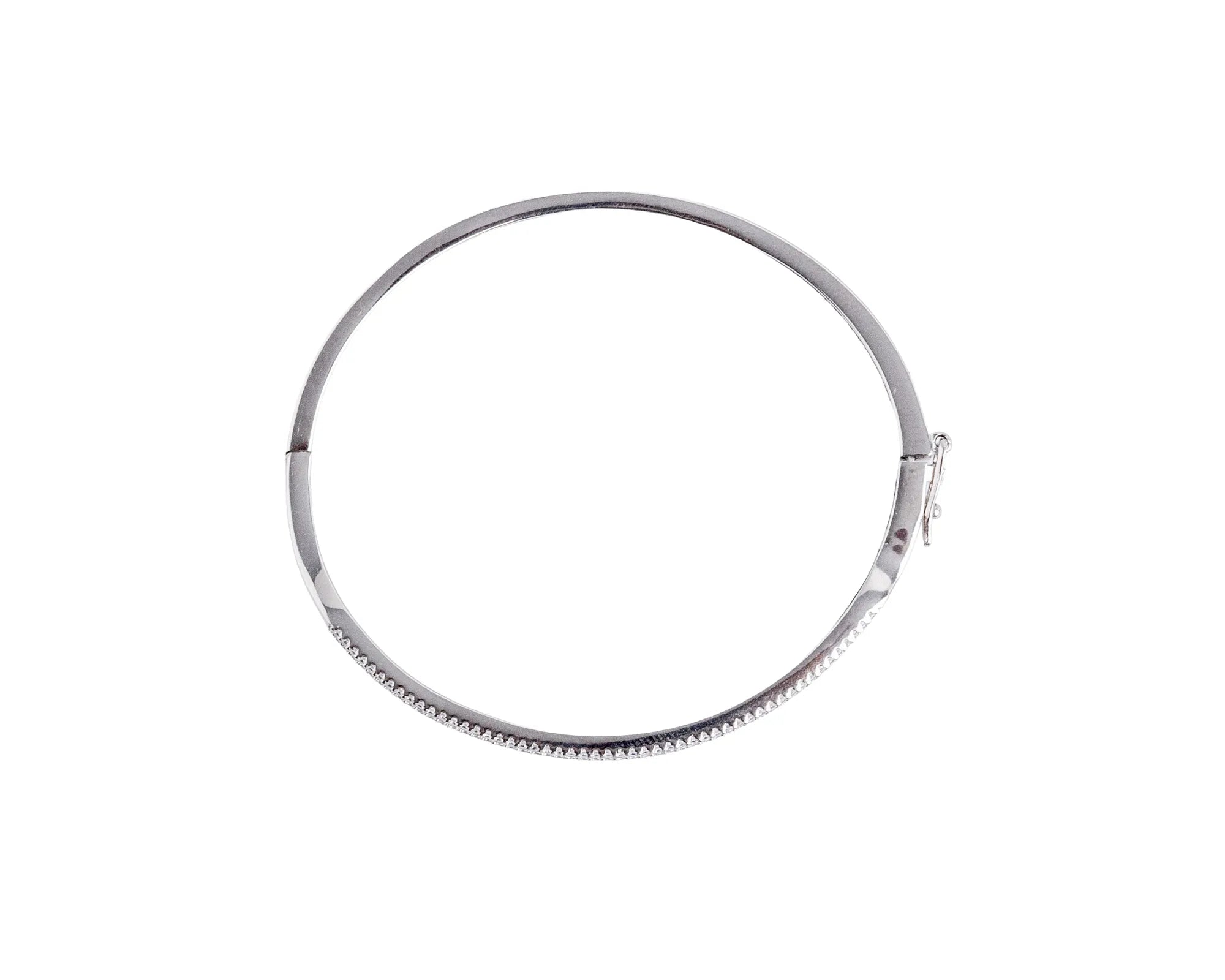 Keepsakes Spectrum Sparkle Openable Silver Bracelet