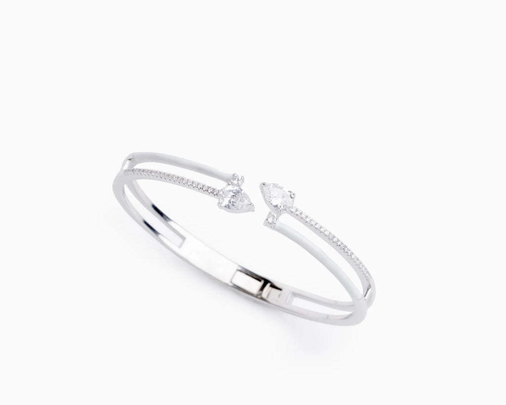 Keepsakes Eternal Duo 925 Silver Open Oval Bracelet