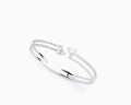 Keepsakes Eternal Duo 925 Silver Open Oval Bracelet