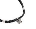 Ada Butterfly Charm Adjustable Silver Anklet