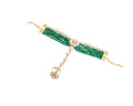 Noor Emerald Kundan Haath Phool