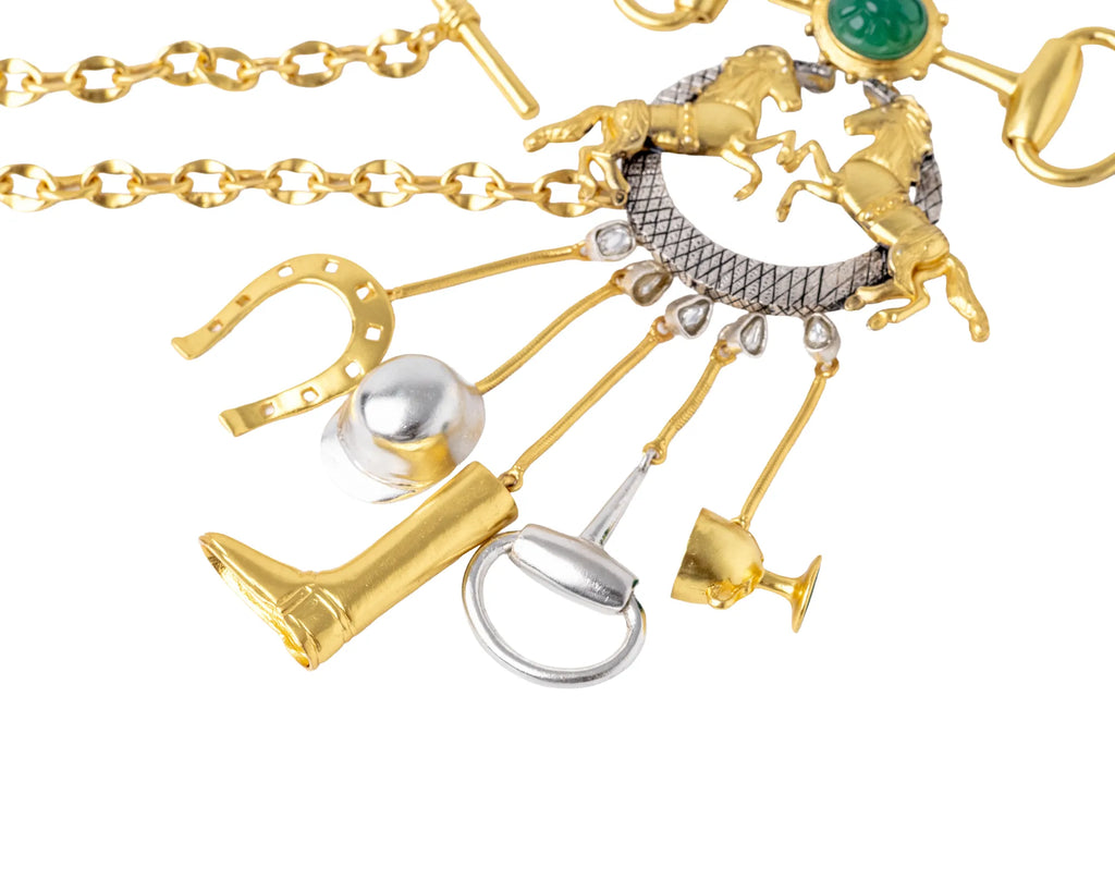 Noor Equestrian Heritage Brooch