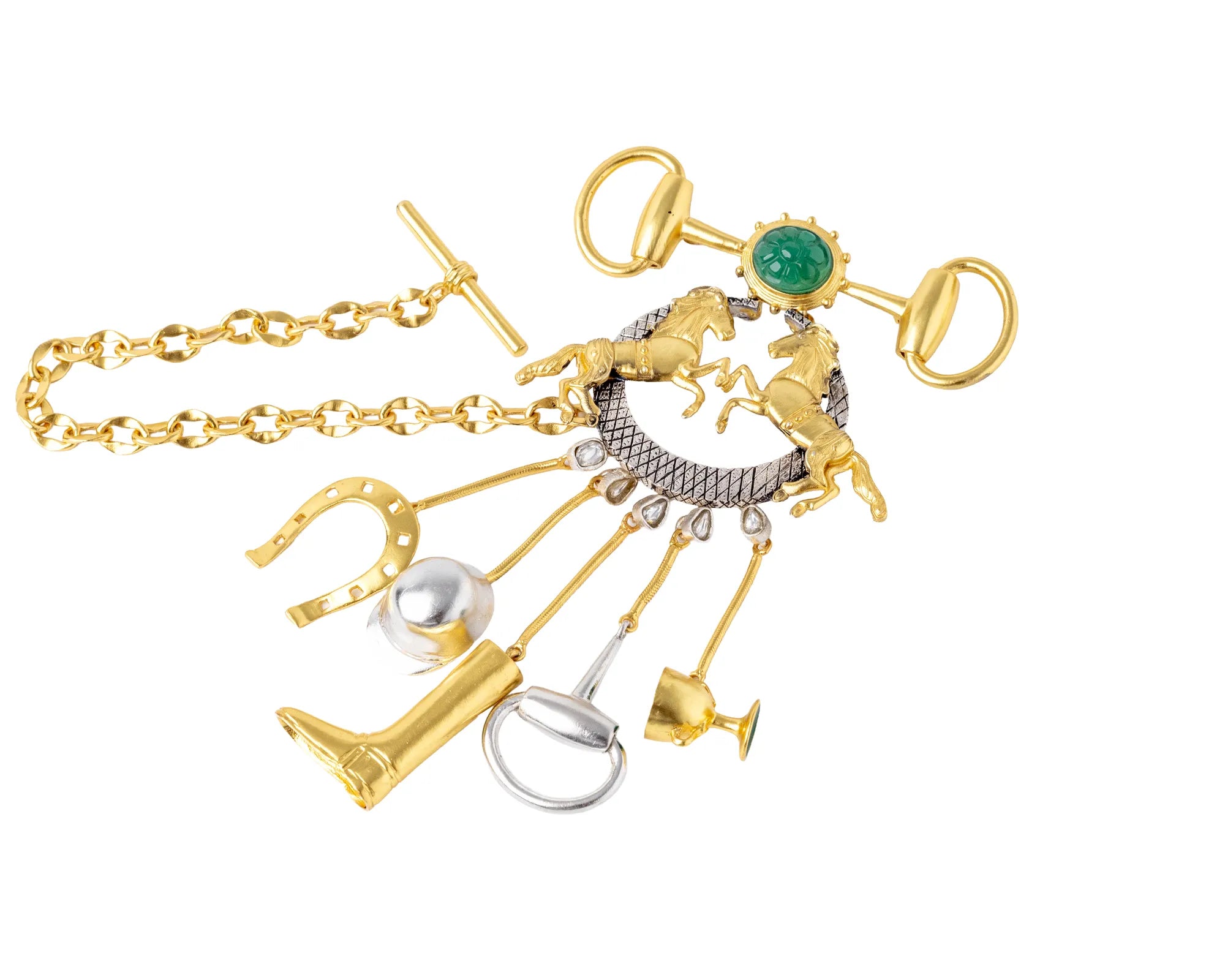 Noor Equestrian Heritage Brooch