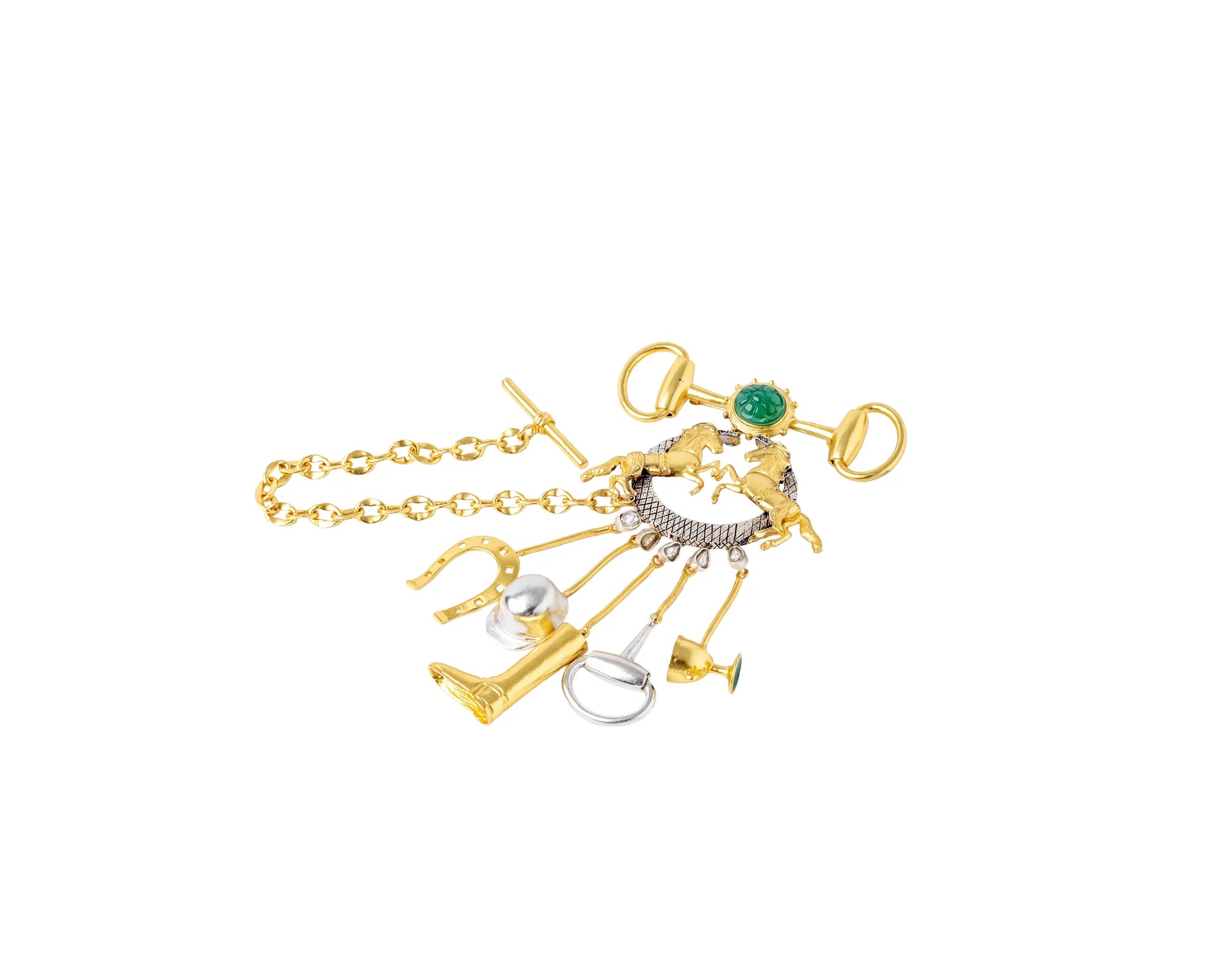Noor Equestrian Heritage Brooch