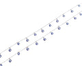 Keepsakes Evil Eye Charm Anklet