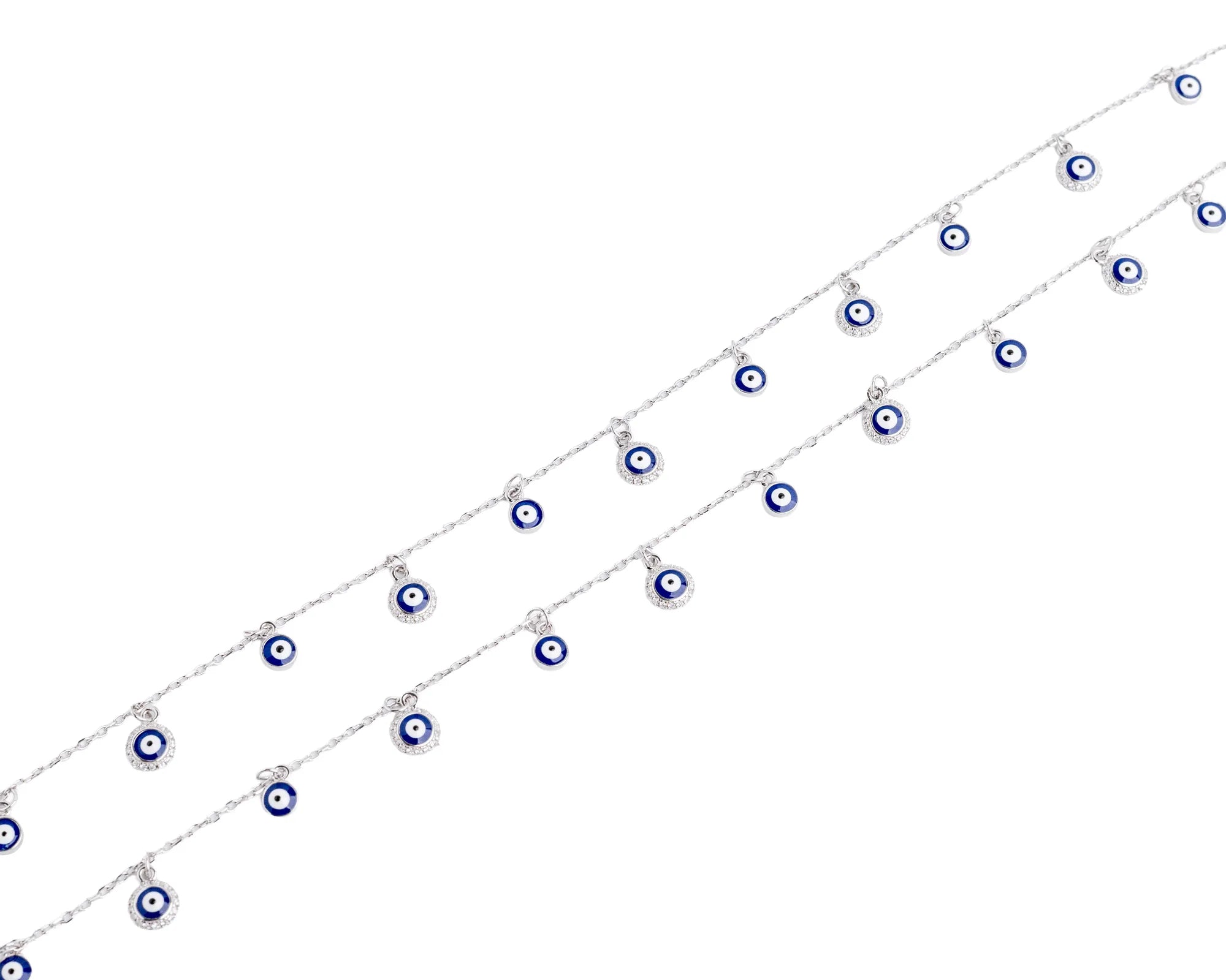 Keepsakes Evil Eye Charm Anklet