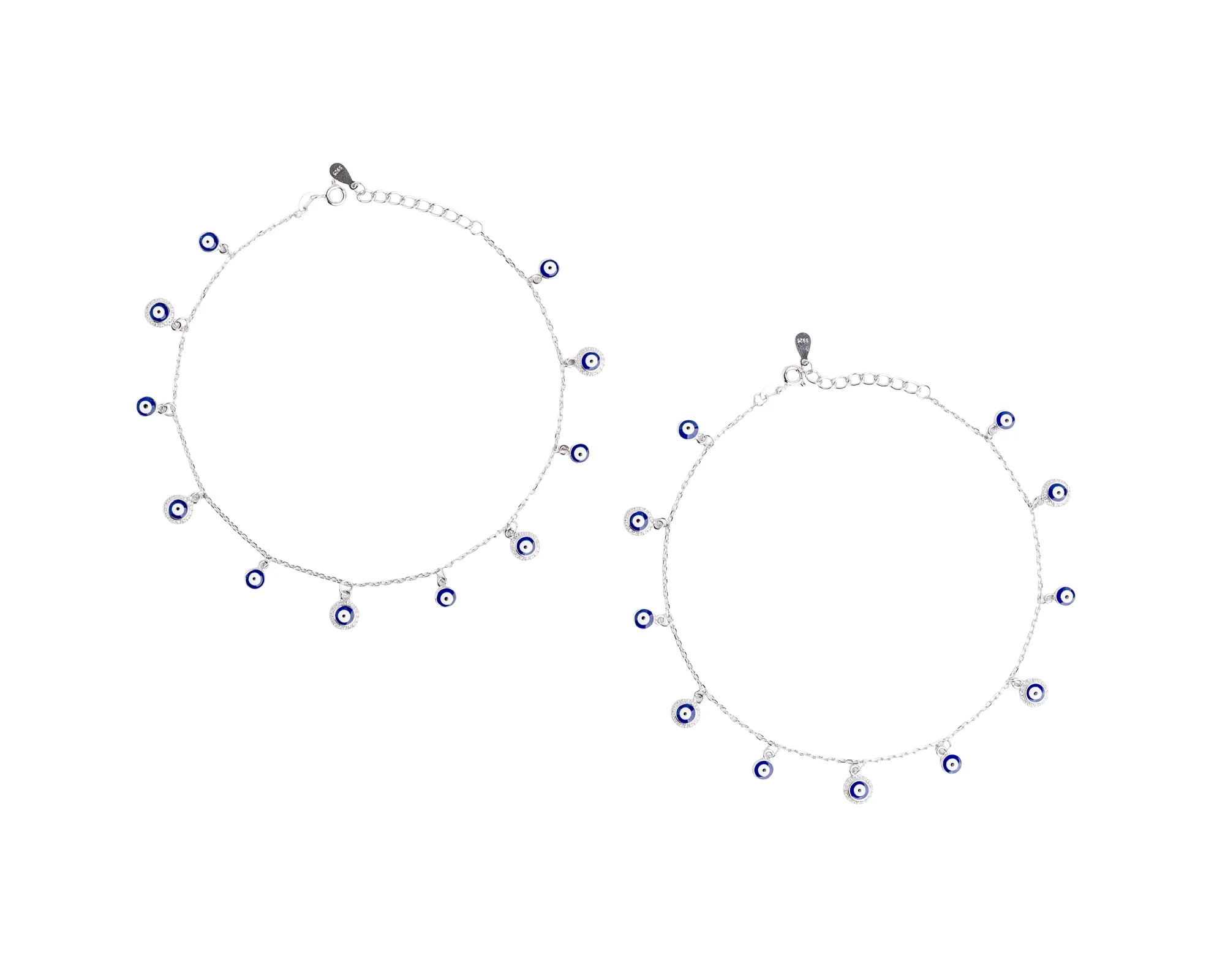 Keepsakes Evil Eye Charm Anklet