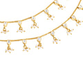 Noor Pearl Drop Ear Chain