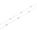 Keepsakes Crystal Cube Anklet
