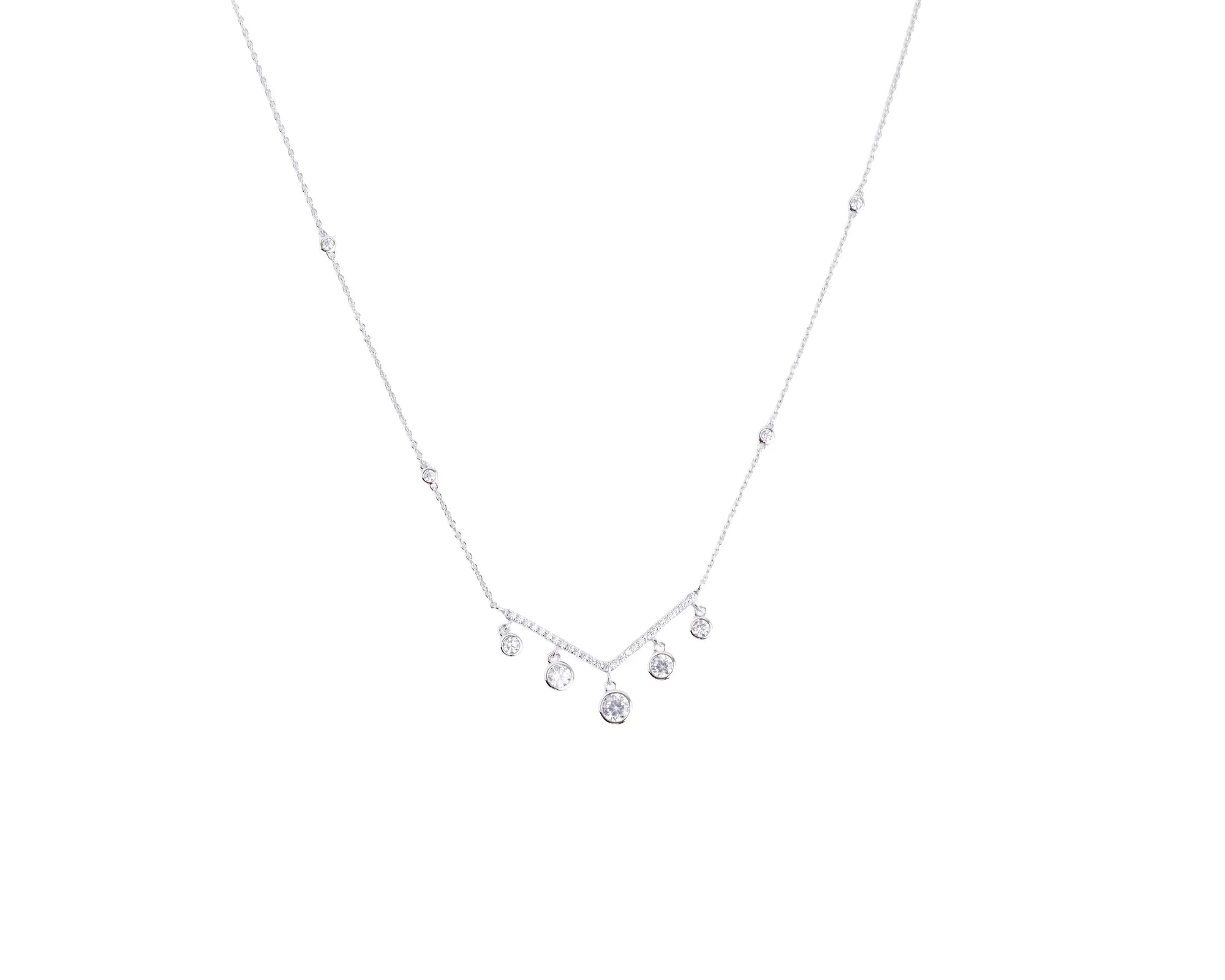 Keepsakes Crystal Cascade Necklace