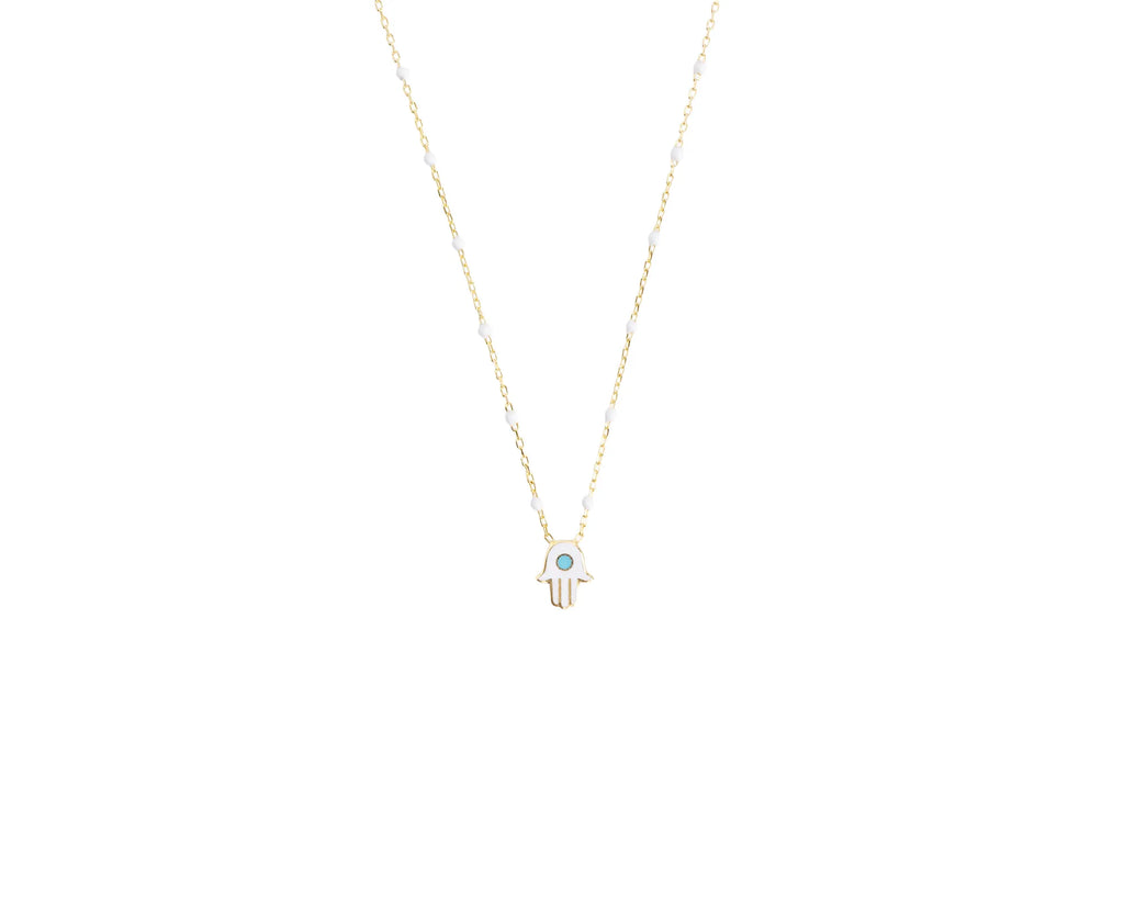 Keepsakes Hamsa Charm Necklace