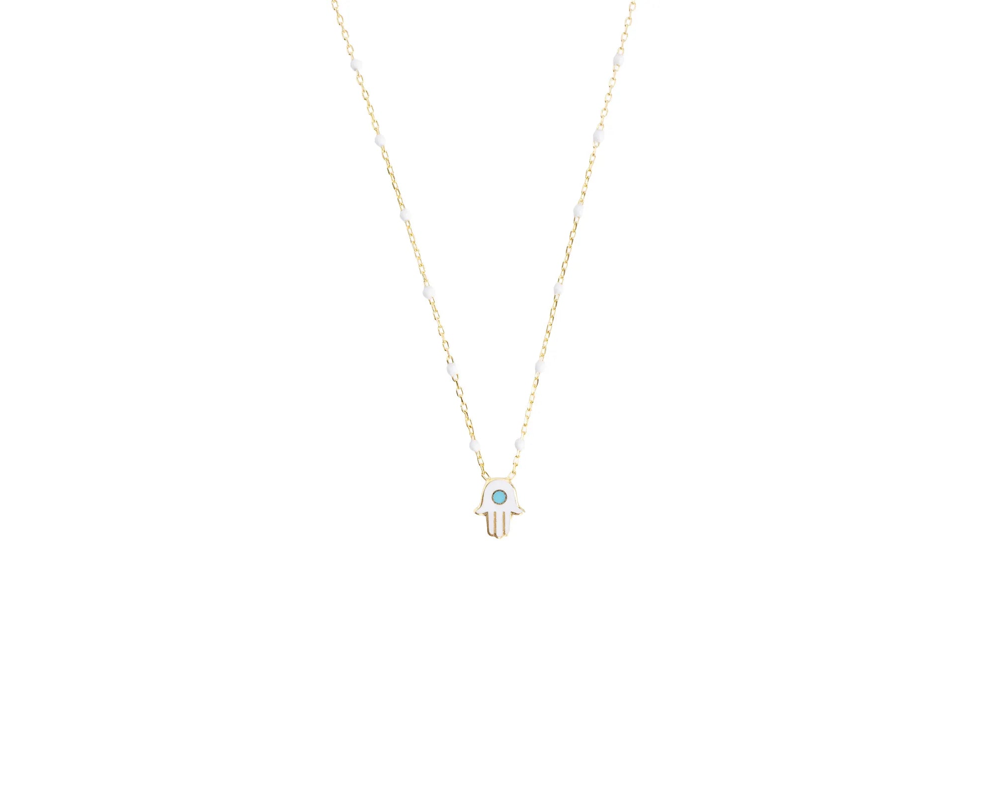 Keepsakes Hamsa Charm Necklace
