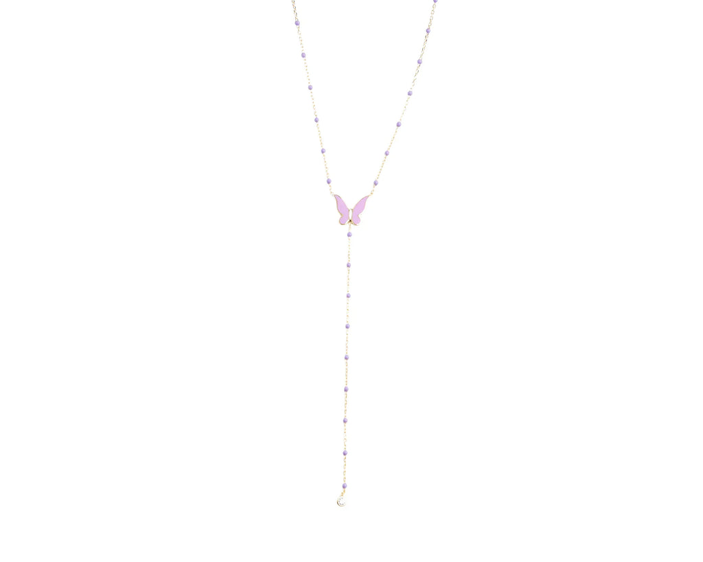 Keepsakes Butterfly Drop Necklace