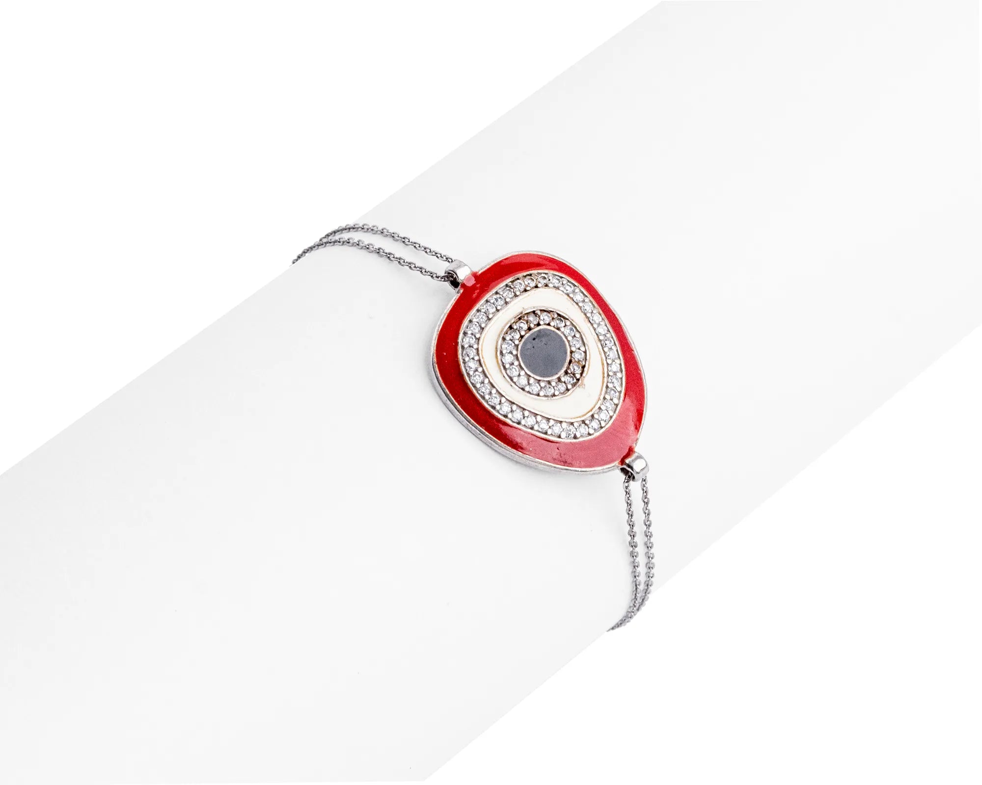 Keepsakes Crimson Evil Eye Bracelet