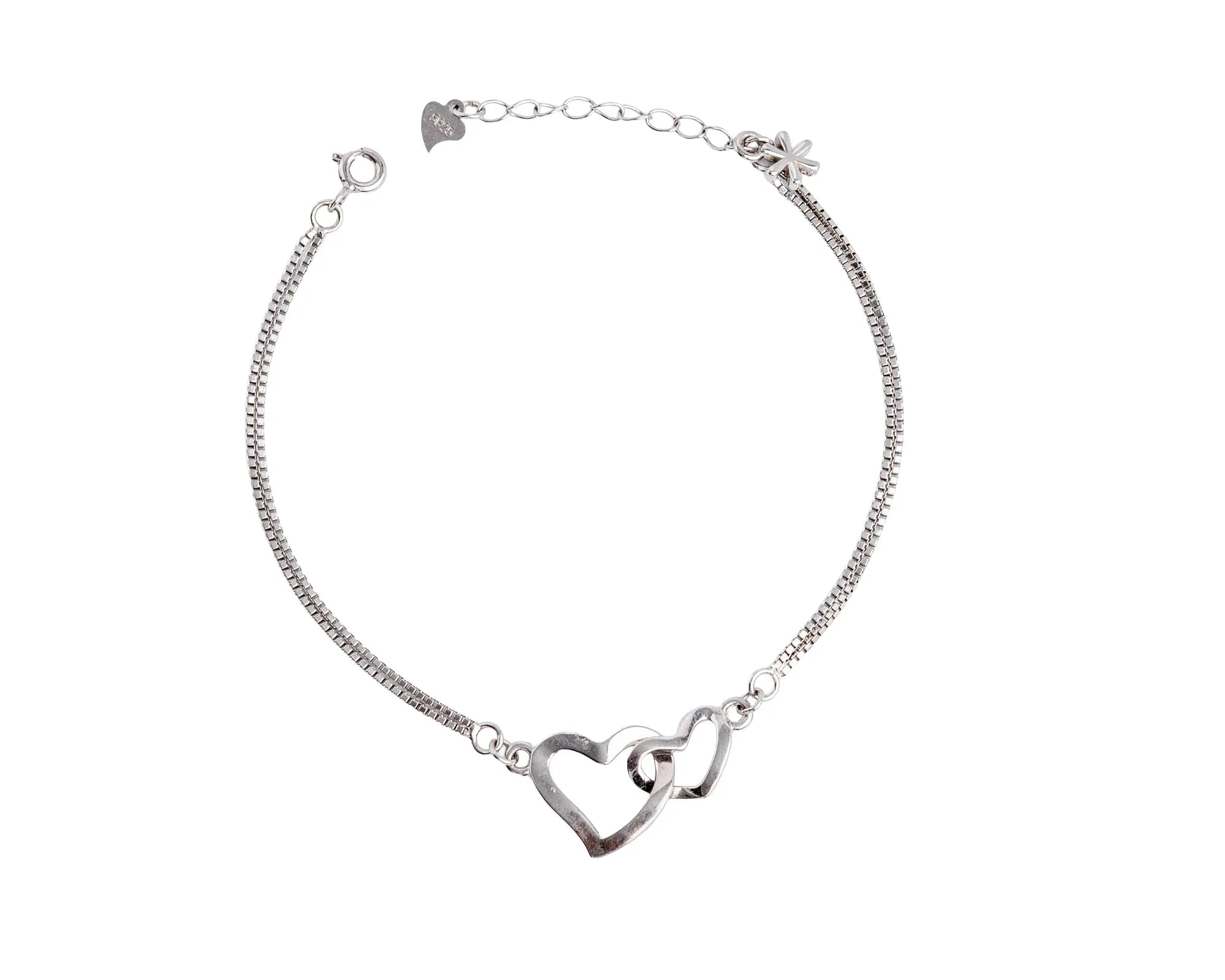 Keepsakes Intertwined Hearts Bracelet