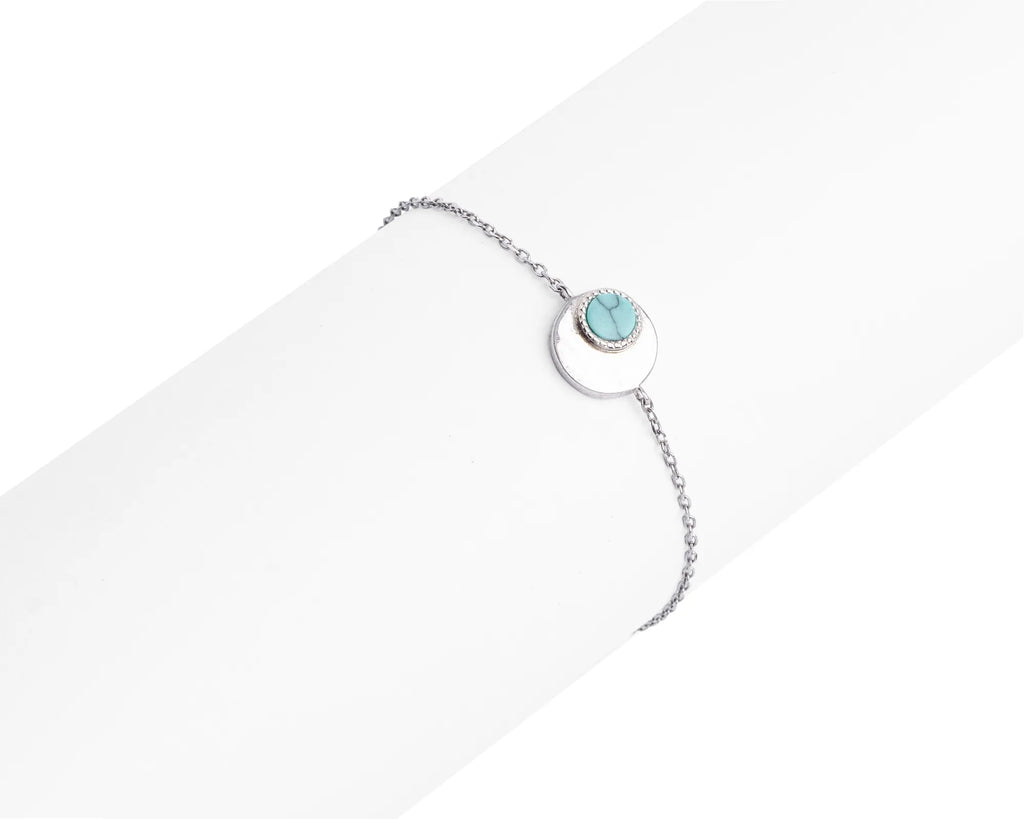 Keepsakes Turquoise Halo Bracelet