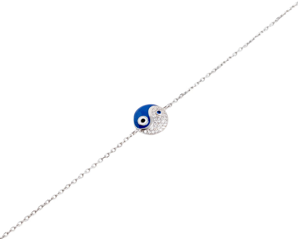 Keepsakes Yin & Yang Evil Eye Bracelet