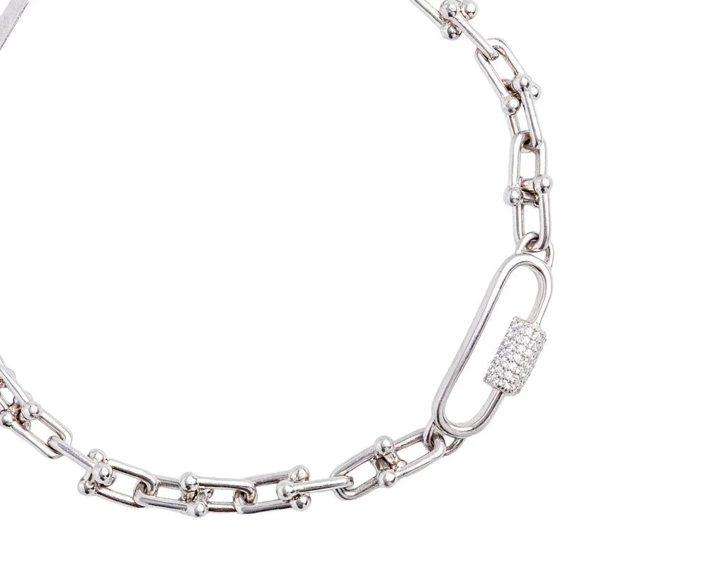 Keepsakes Link Lock Bracelet
