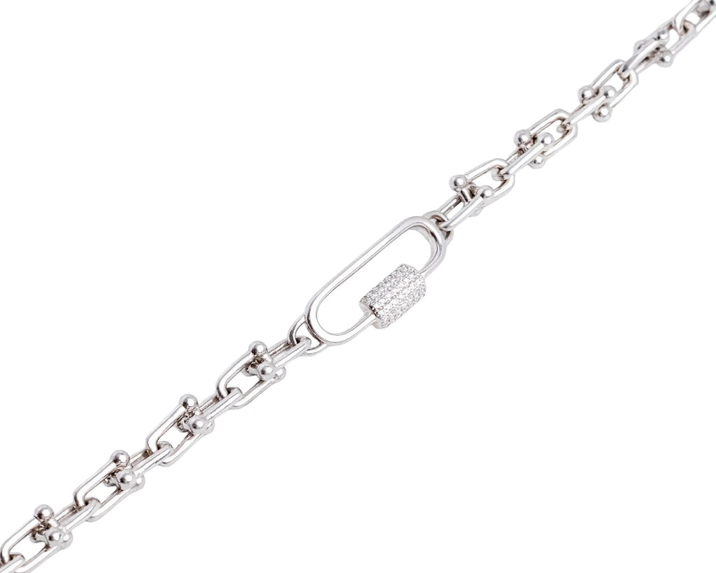 Keepsakes Link Lock Bracelet