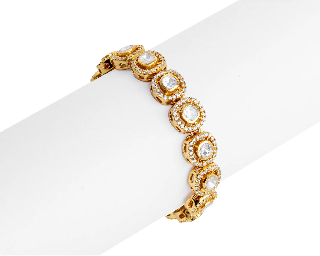 Noor Polki-Inspired Tennis Bracelet