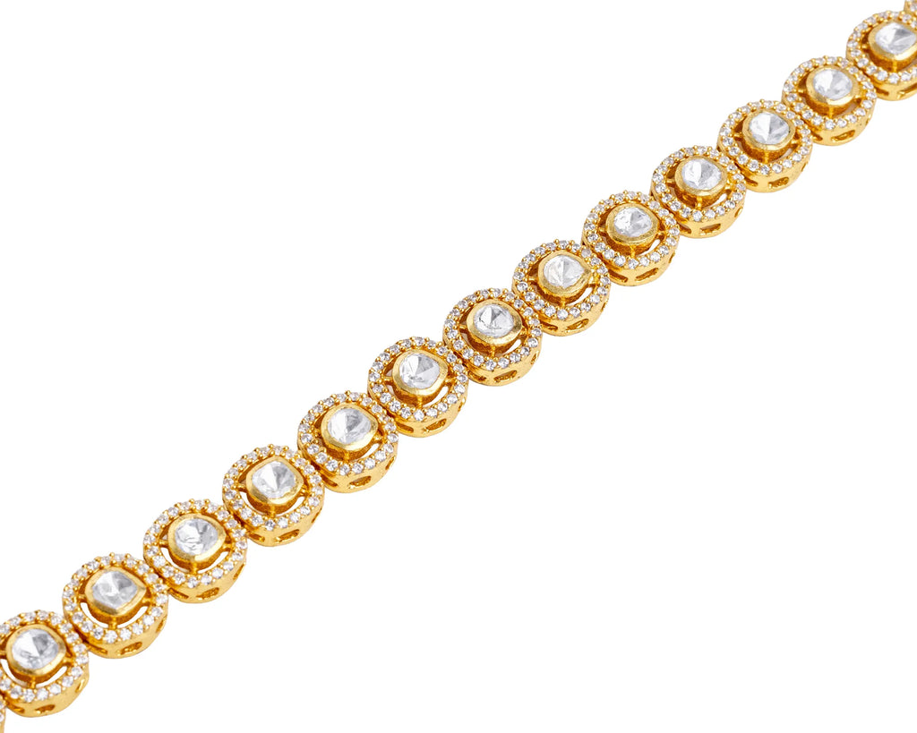 Noor Polki-Inspired Tennis Bracelet
