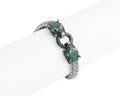 Keepsakes Emerald Panther Link Bracelet