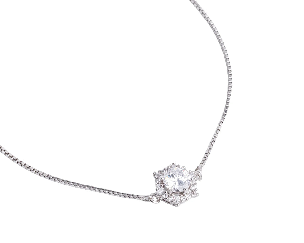 Keepsakes Solitaire Bloom Bracelet