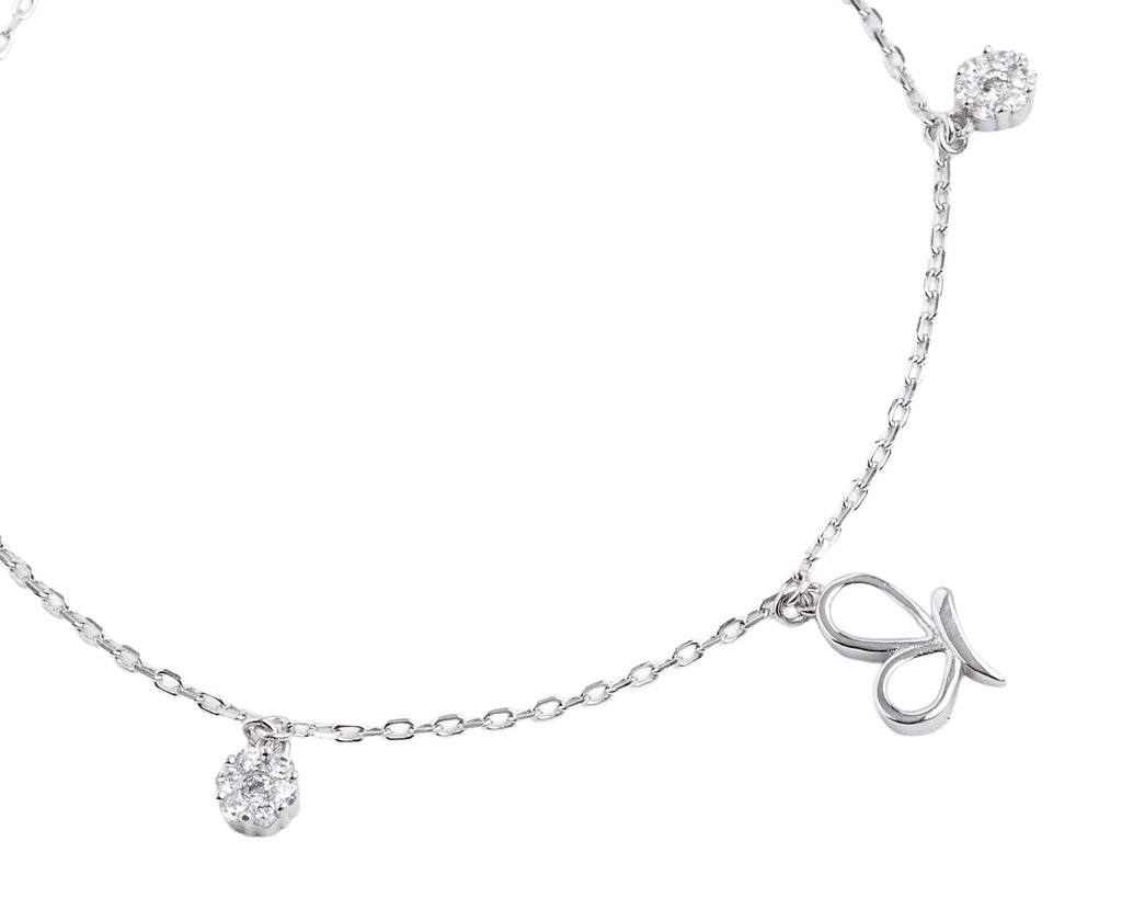 Keepsakes Butterfly Charm Bracelet