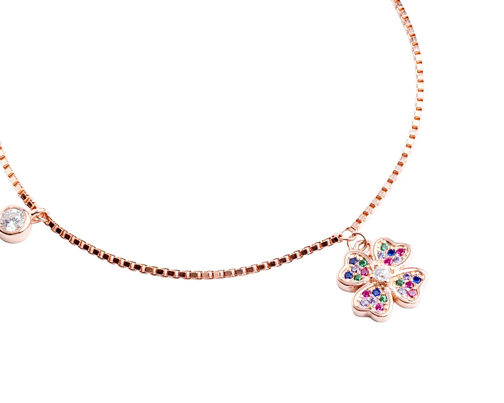Keepsakes Clover Charm Bracelet