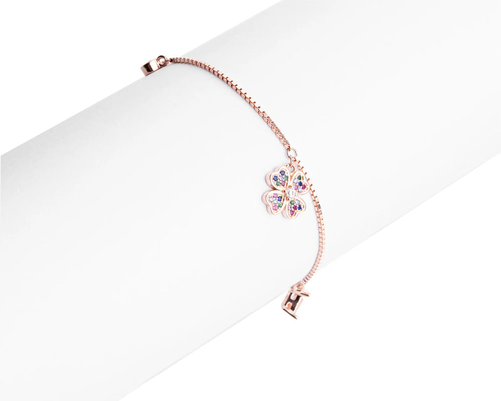 Keepsakes Clover Charm Bracelet